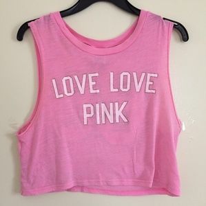 PINK Crop Top
